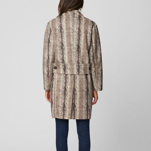 Anthropologie: Blank NYC Snake Charmer Snake Print Jacket - Picture 5 of 11